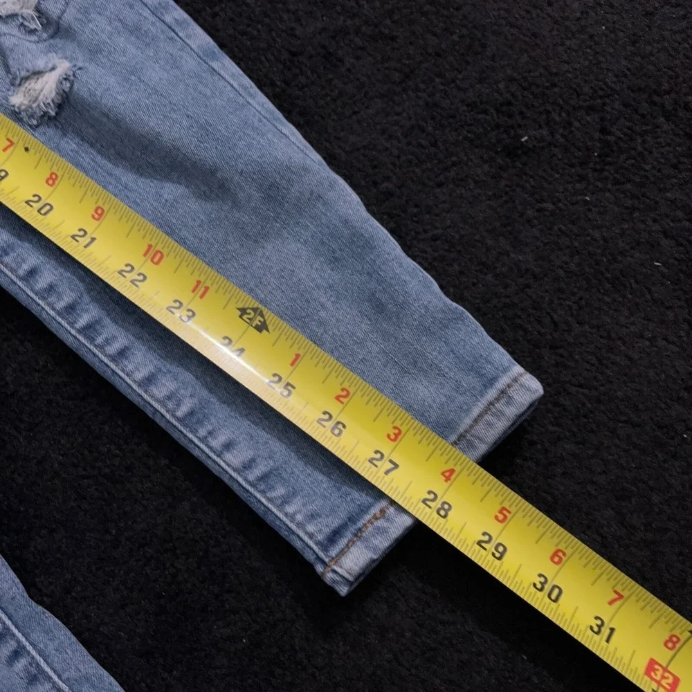 PacSun High Rise Jegging Womens Size 26 Distressed Ripped Light Wash Blue‎ Denim